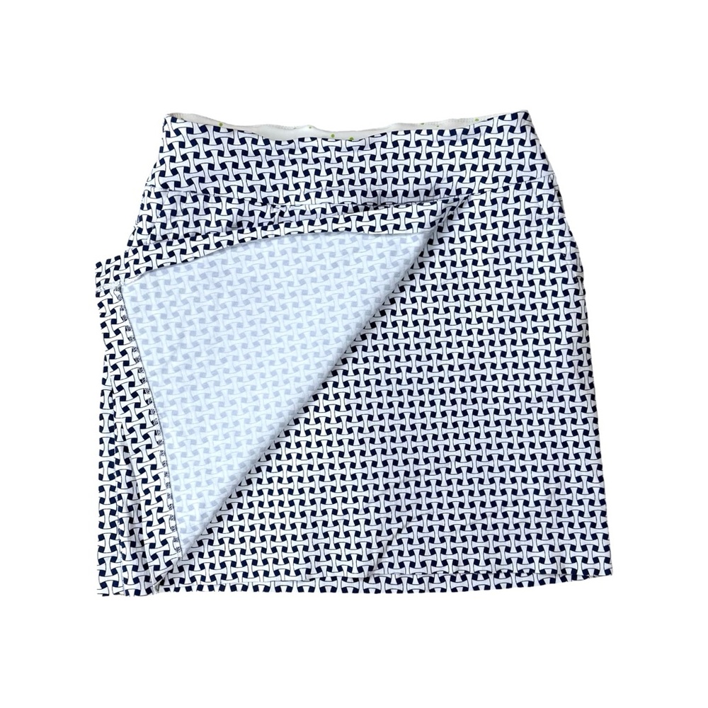 SWING CONTROL faux Wrap
Jupe Golf skort skirt pull on navy & white size 6 - Picture 3 of 11